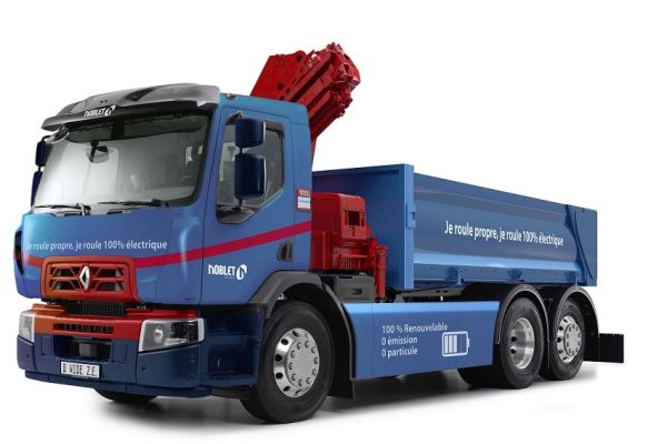 Renault Trucks D Wide Z.E. - neuer Elektro-Lkw für Baustellen